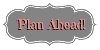 Plan Ahead | Oh Sweet Mercy