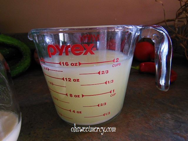 raw milk yogurt whey