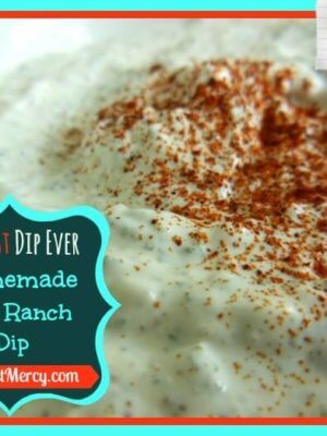 kale ranch dip