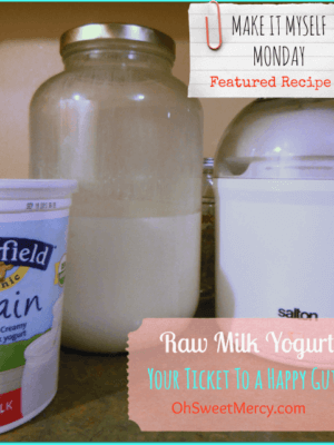 raw milk yogurt