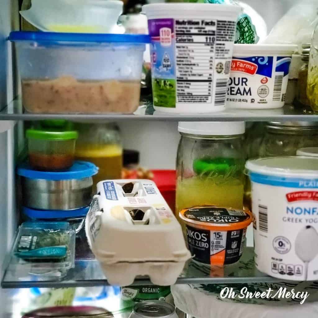 Inside my refrigerator