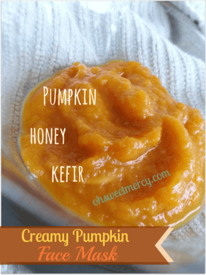 Creamy Pumpkin Face Mask - 3 Ingredients, Easy, Healthy and Frugal!