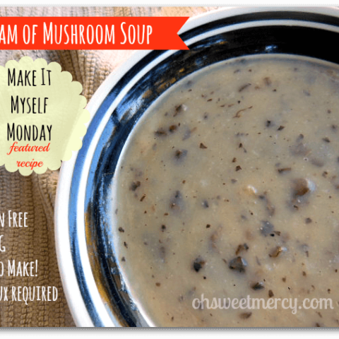 Cream of Mushroom Soup - (NOT THM)