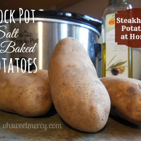 Crock Pot Salt Baked Potatoes