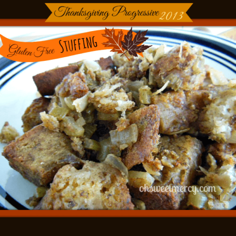 Scrumptious Stuffing  (NOT THM) {Gluten Free or Not!}