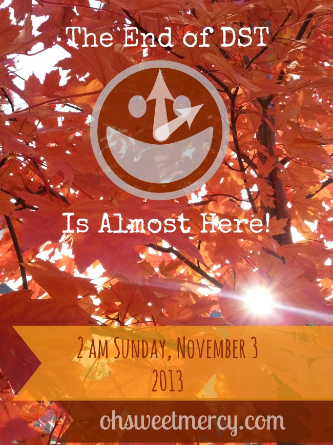 In Celebration of the End of DST {GIVEAWAYS!}