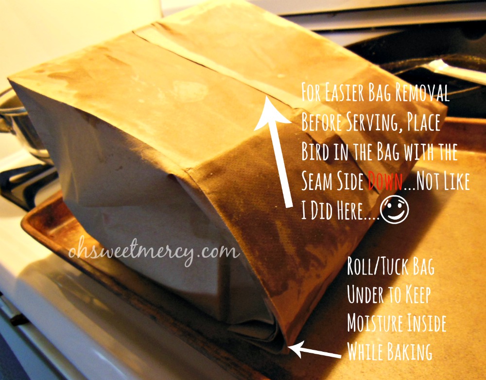 How to Make Brown Bag Chicken - Oh Sweet Mercy