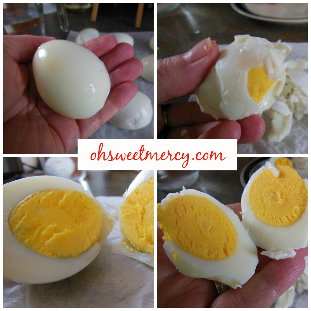 eggs peeled
