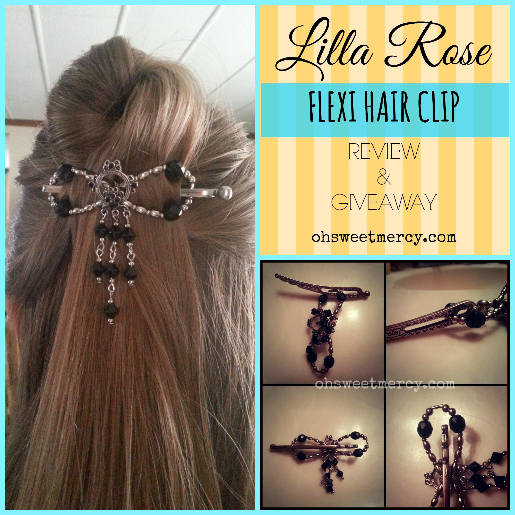 Lilla Rose Flexi Clip Review and Giveaway
