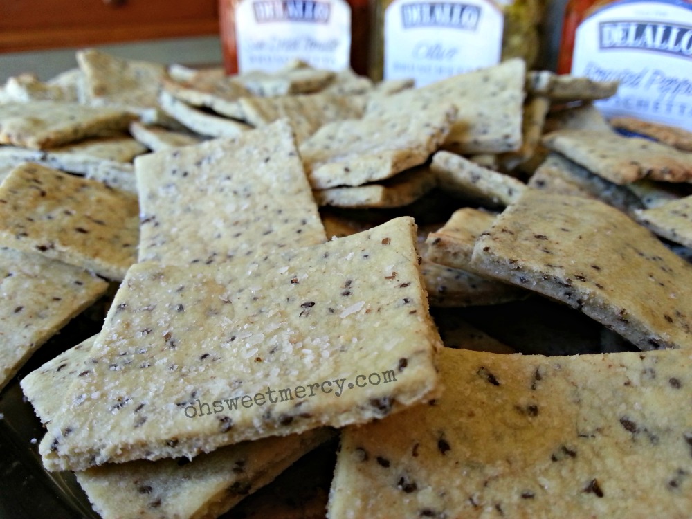 Gluten Free Crackers {Oat, Buckwheat, & Chia Seed} Oh Sweet Mercy