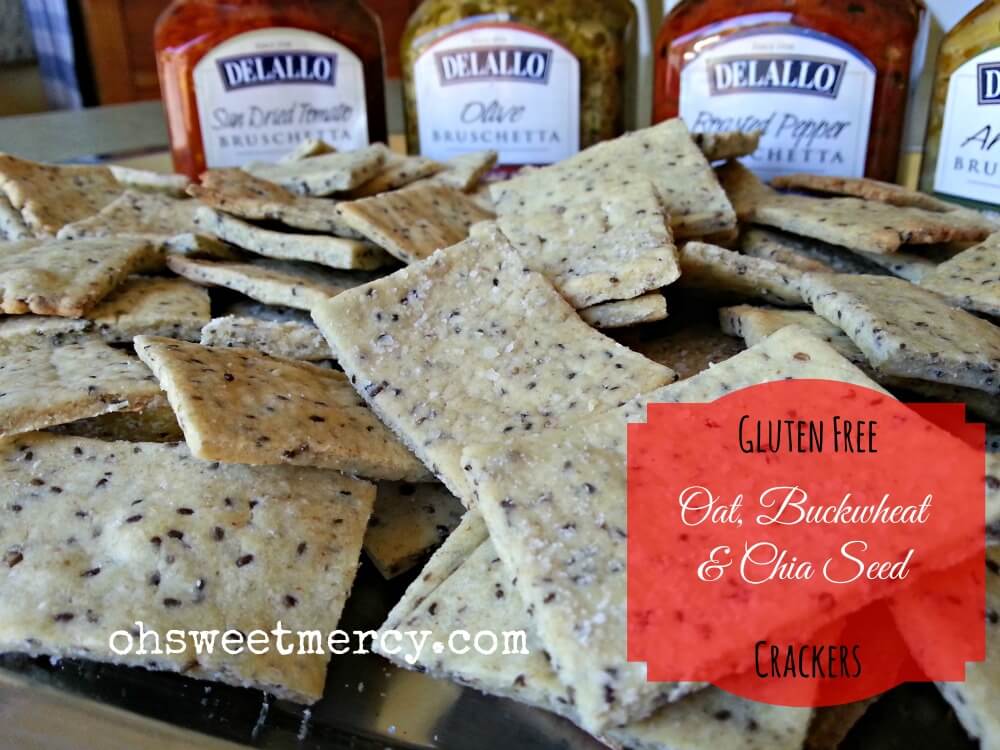 gluten free oat crackers