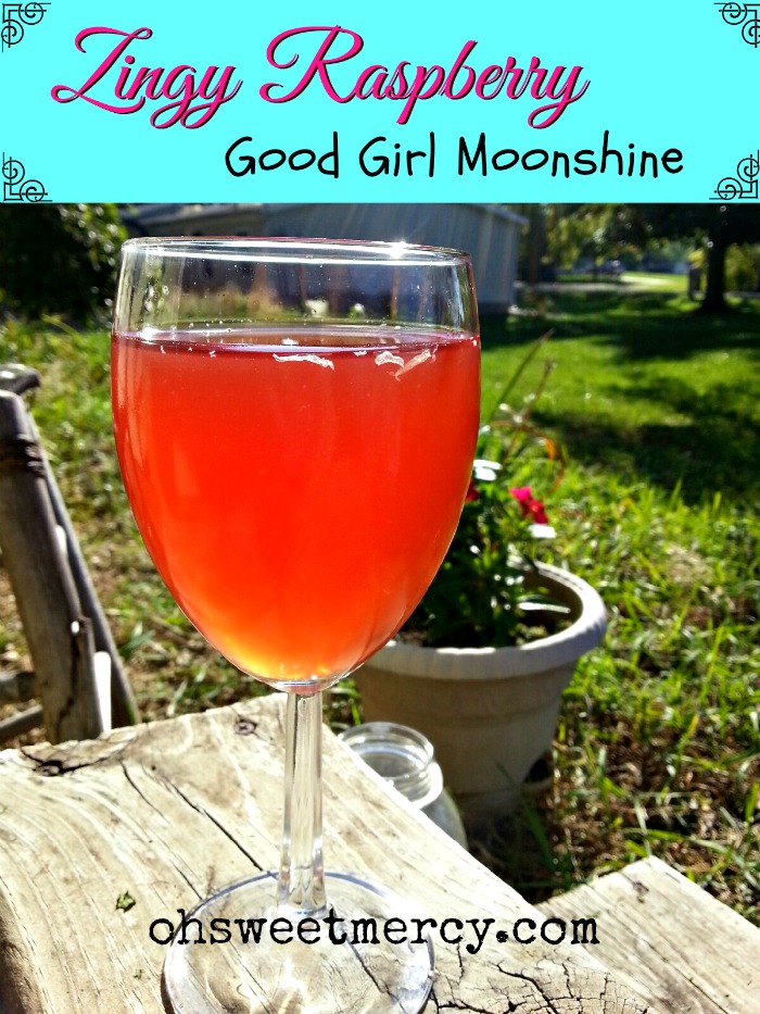 Zingy Raspberry Good Girl Moonshine