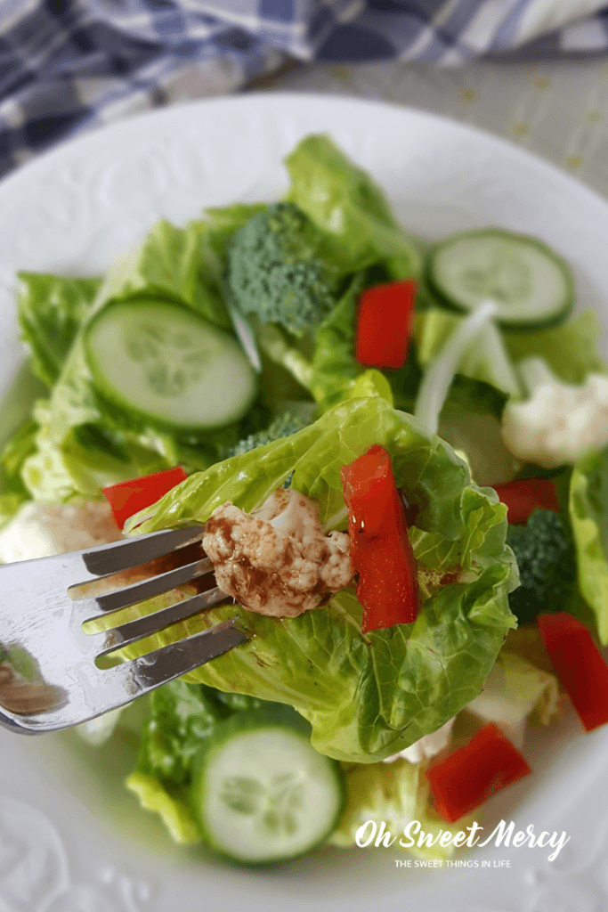 Easy 2Minute Balsamic Mustard Vinaigrette Dressing THM S, Keto, Low Carb Oh Sweet Mercy