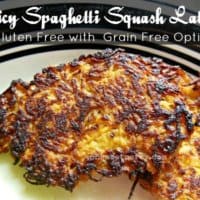 Spicy Spaghetti Squash Latkes | Low Carb, THM S, Keto