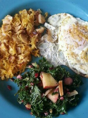 Easy Low Carb Turkey Hash can be made to suit THM S, E or FP styles! Great way to use up holiday leftovers. #thm #trimhealthymama #turkey #thanksgiving #recipes