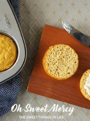 Garlic Biscuits in a Mug! So easy and delish. Gluten free and THM friendly