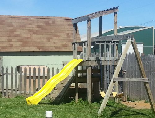 repurposing a playset