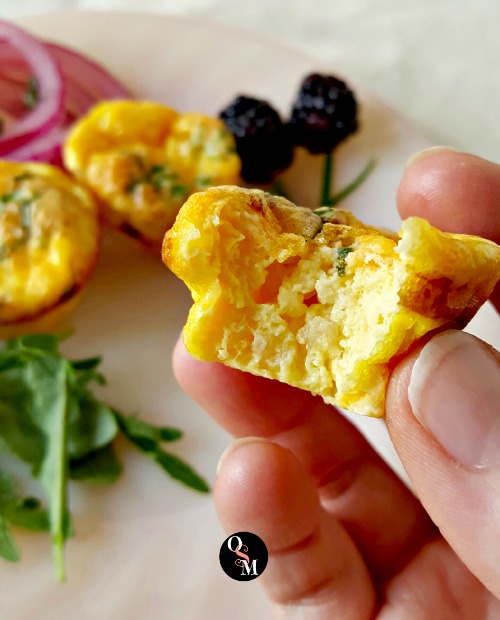 Spring Chive Egg Puffs | Oh Sweet Mercy #thm #recipes #lowcarb #grainfree #ohsweetmercy