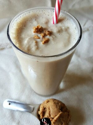 This Goodie Maple Nut Shake will take you back to your childhood, but leave the sugar behind. Low carb, sugar free, and THM S friendly. #lowcarb #sugarfree #thm #proteinshakes