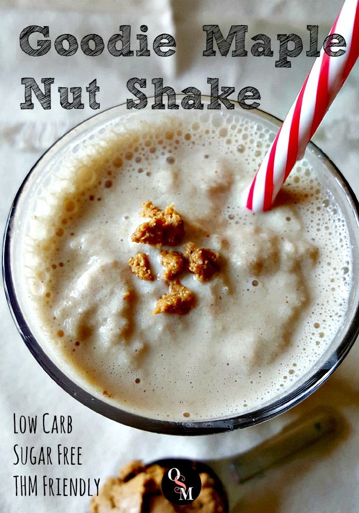 Goodie Maple Nut Shake | Oh Sweet Mercy #easy #healthy #thm #recipes #shakes #sugarfree #lowcarb #ohsweetmercy