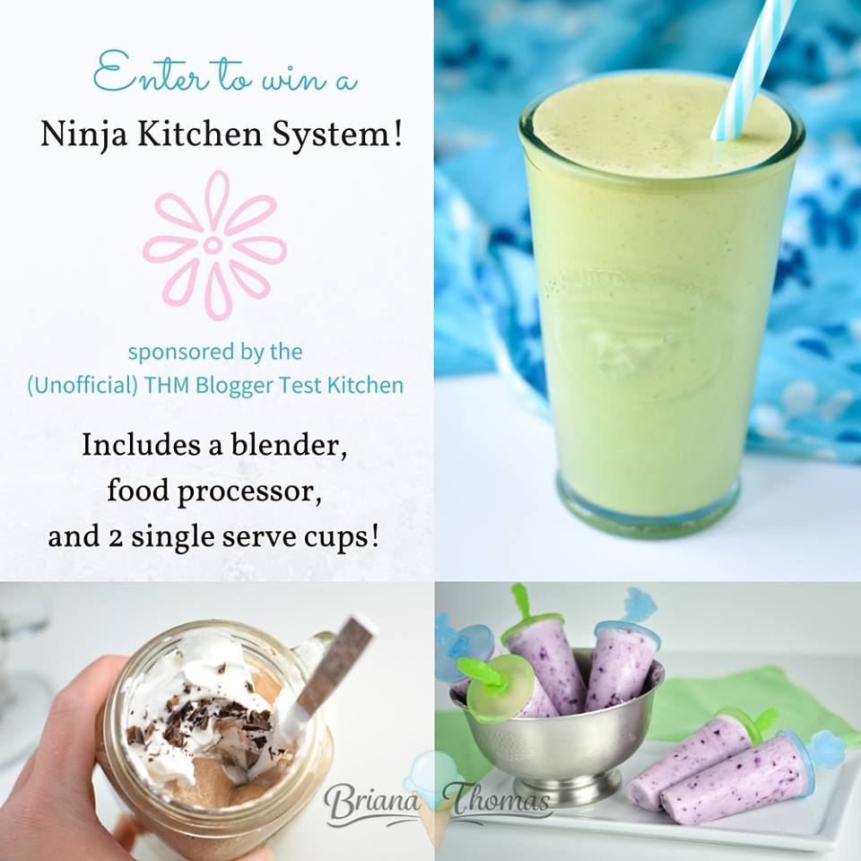 Ninja Blender System Giveaway from the THM Blogger Test Kitchen! | Oh Sweet Mercy #thm #giveaways #ohsweetmercy