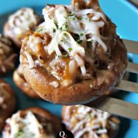 Grain Free Stuffed Mushrooms | THM S, Low Carb, Keto, Grain Free