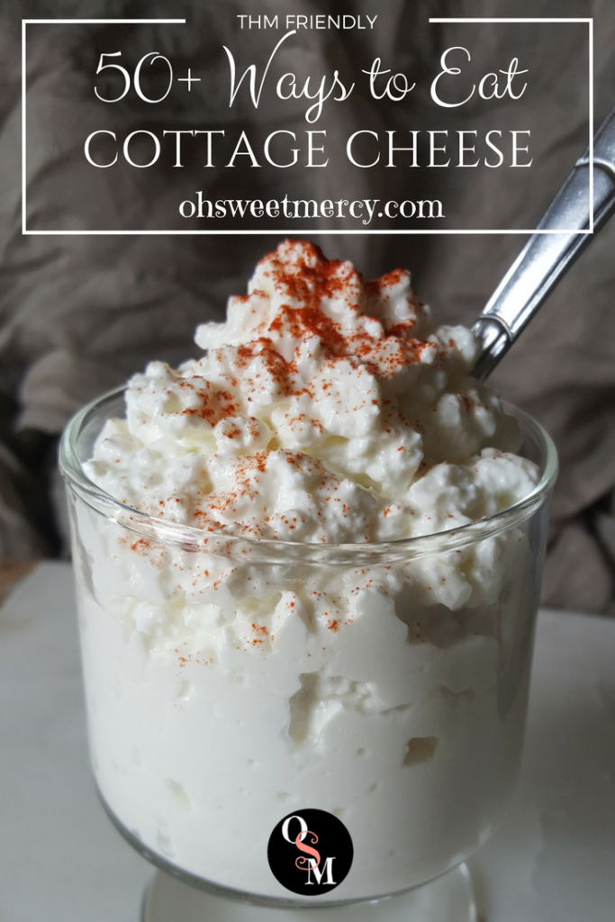 Think you hate cottage cheese? This list of over 50 clever ways to use it just might change your mind! #cottagecheese #recipes #thm #healthy #easy 