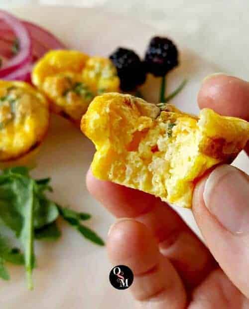 Spring Chive Cheesy Egg Puffs