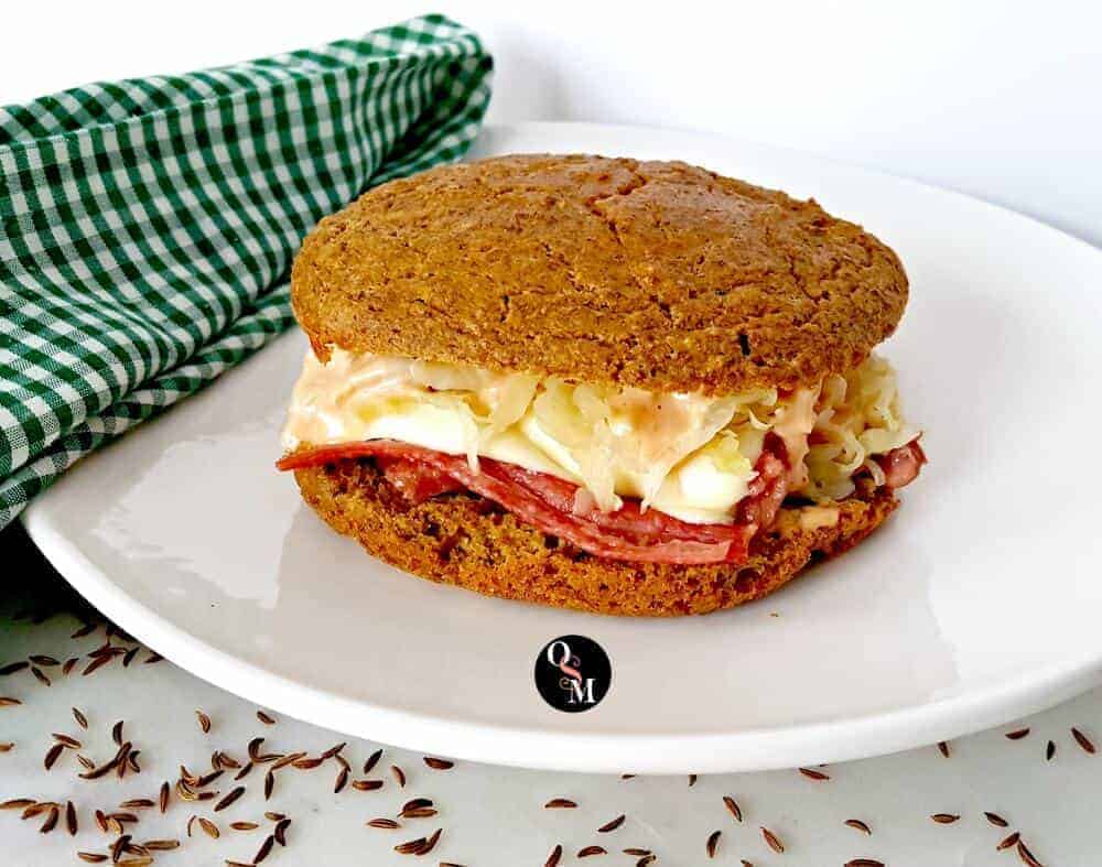 Low Carb Mock Rye Bread It's Your Lucky Day! Oh Sweet Mercy