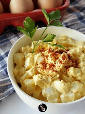 Sister's Simple Savory Egg Salad - Oh Sweet Mercy