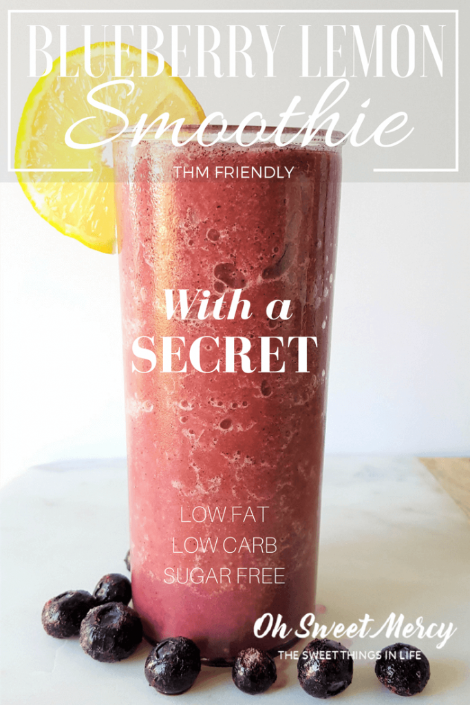 Blueberry Lemon Smoothie With A Secret Oh Sweet Mercy Make This Easy No Sugar Blueberry Lemon Smoothie Recipe With A Secret Ing To Start