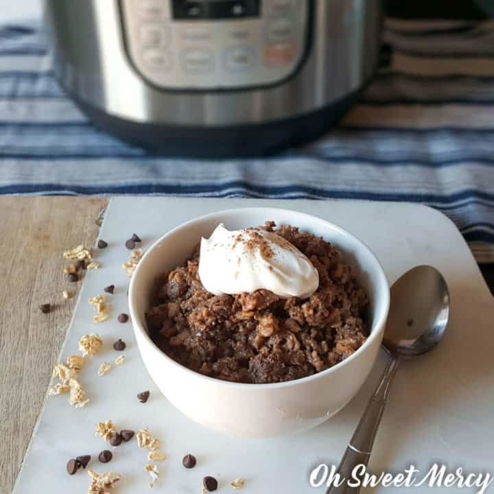 Chocolate Java Instant Pot Oatmeal