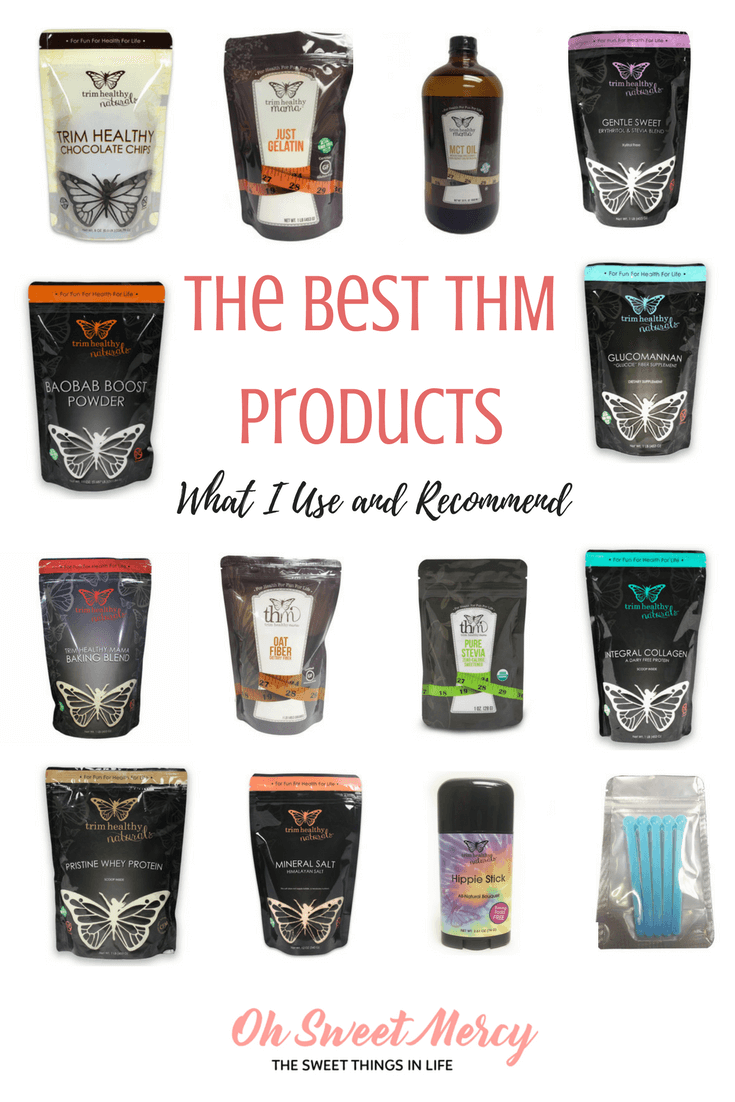 The Best THM Products - What I Use and Recommend