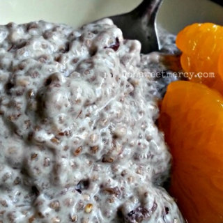 Chia Seed Pudding: Dairy Free and Delicious!  (NOT THM)