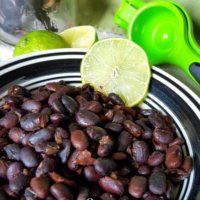 Chili Lime Black Beans | THM E, Low Fat
