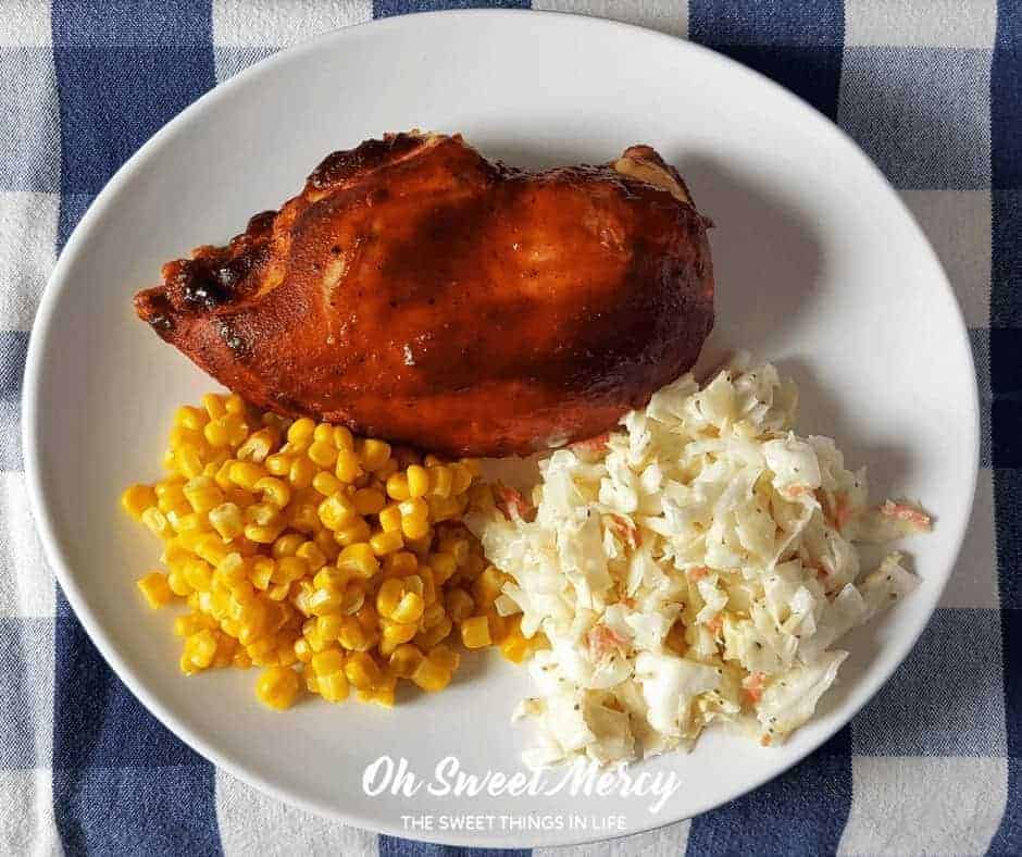 Creamy No Mayo Coleslaw (low fat, low carb) Oh Sweet Mercy