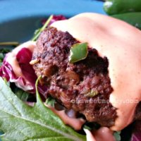 Jalapeno Burger with Sriracha Burger Sauce