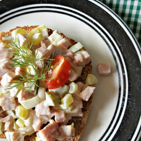 Turkey Ham Salad | THM S, Low Carb