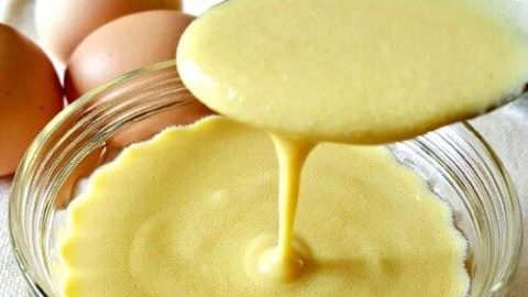 Image for Easy Vanilla Custard Sauce - Sugar and Dairy Free