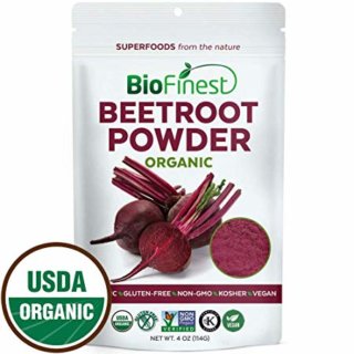 Biofinest Beetroot Juice Powder -100% Pure Beet Root Powder - Antioxidant Superfood - USDA Organic Vegan Raw Non-GMO - Boost Stamina & Digestion - for Smoothie Beverage Blend (4 oz Resealable Bag)