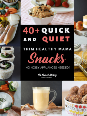 Quick and Quiet THM Snacks - No Appliances Needed! These easy snacks help keep you on plan (and not hangry). #easy #thm #snacks