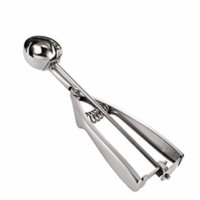 Hiware 18/8 Stainless Steel Cookie Scoop for Baking - Small Size - Durable Cookie Dough Scooper - 1 tablespoon