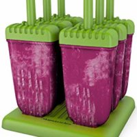 Popsicle Molds with Sticks Ice Pop Maker | 6 Pieces BPA Free | Silicone Funnel and Cleaning Brush | Clearance Sale by Mamasicles