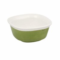 CorningWare Etch 20-Ounce Square Baking Dish, Green