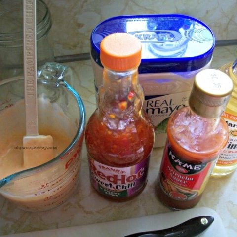 Bang Bang Sauce with Bang Bang Chicken Recipe (NOT THM)