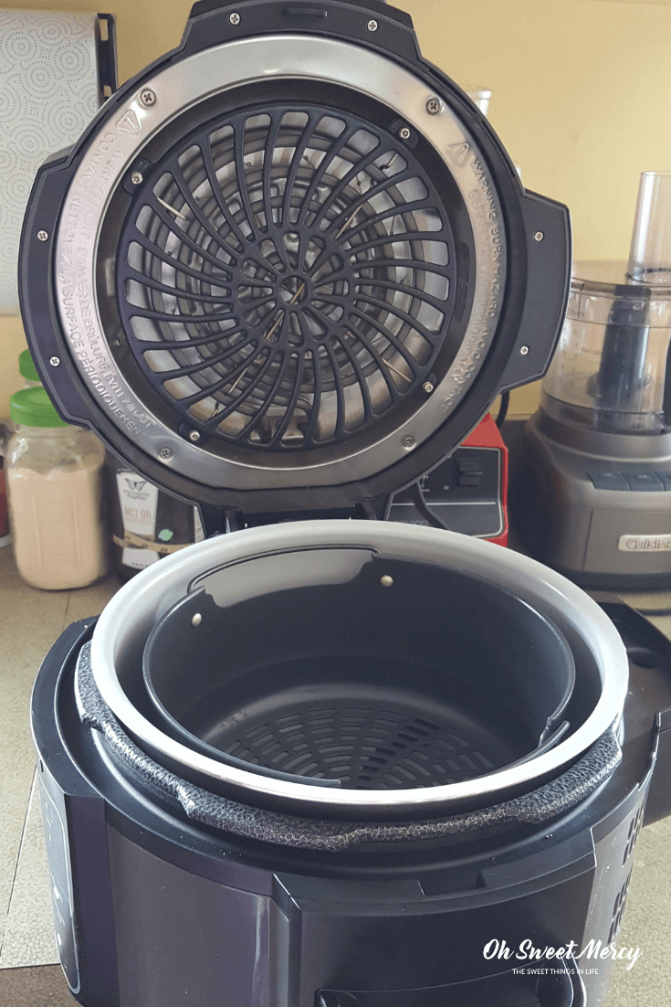 Why the Ninja Foodi Pressure Cooker Is Perfect For the THM Kitchen. Read my review of the Ninja Foodi and you'll see why it's a THM's best friend. #ninja #foodi #airfryer #pressurecooker #productreview