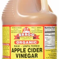 Bragg Organic Unfiltered Apple Cider Vinegar, Raw, 128 Ounce