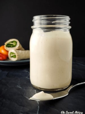 Copycat Miracle Whip in Jar