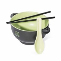 Goodscious Japanese Ceramic Ramen Bowl Set 