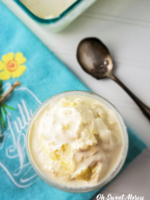 Jar of clotted cream